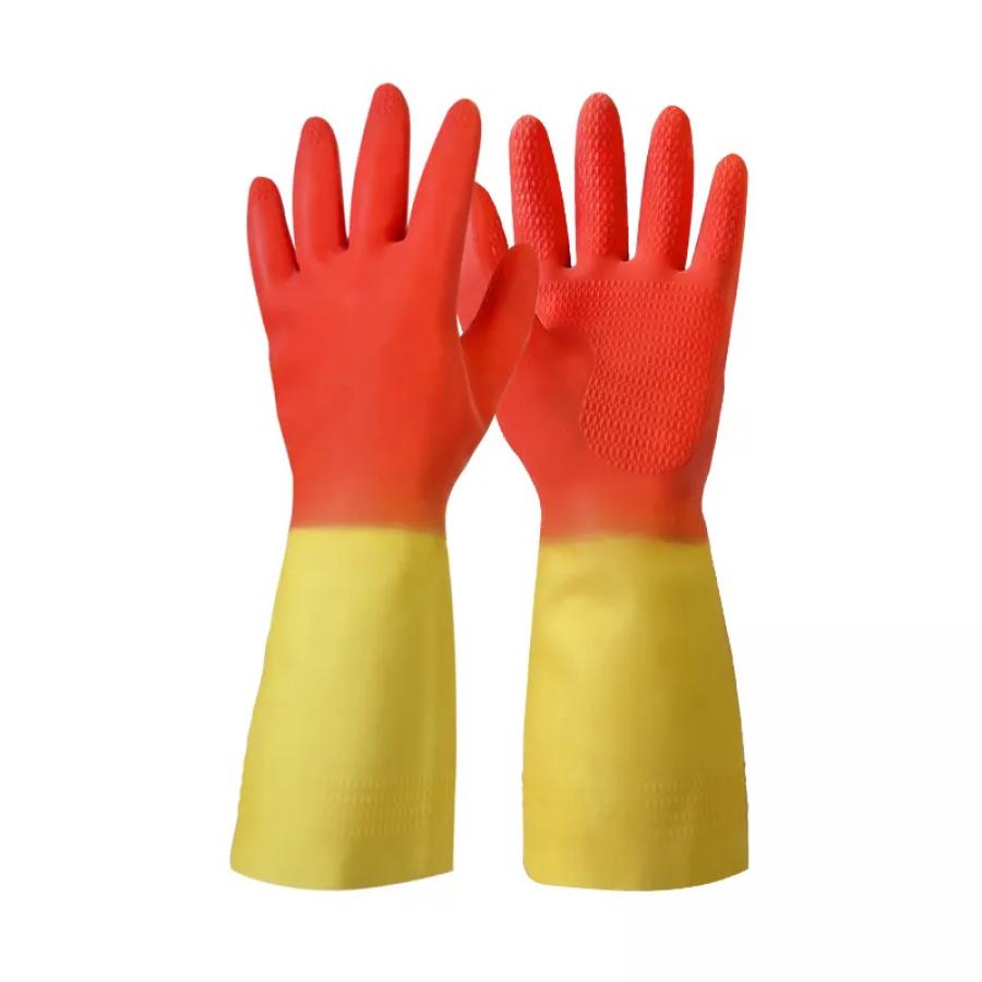 Guantes de Goma Sintalc Bicolor Súper Resistentes