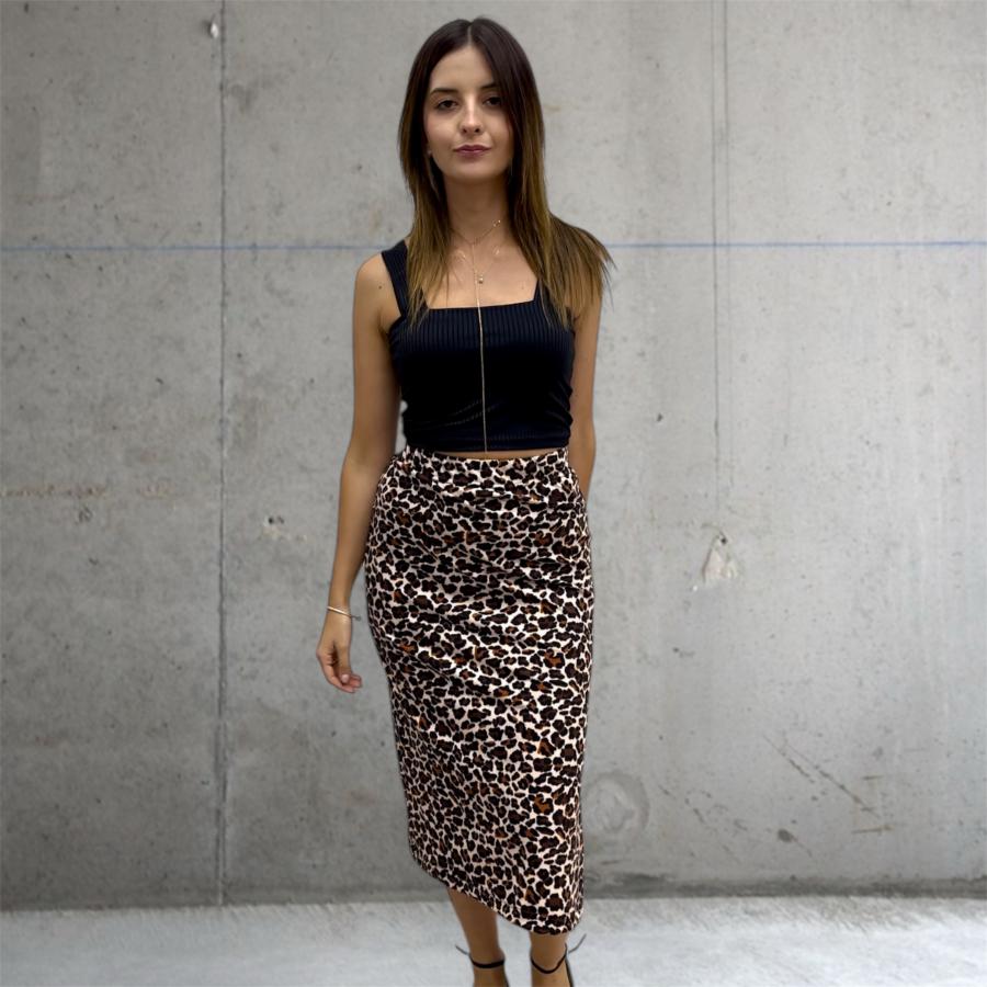 Pollera Animal Print